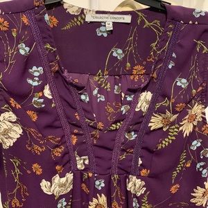 Collective Concepts Floral print blouse